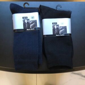 Men's Socks Set - Black and Navy